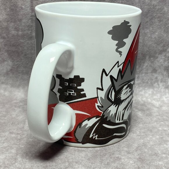 Primitives by Kathy Bah Hum Mug 18 oz Ceramic Angry Elf Christmas Coffee Cup - Picture 5 of 10